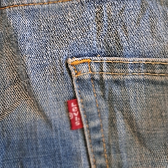 Levi's 569 men's size 38 jean shorts, VGUC - Picture 3 of 8